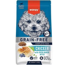 Wanpy Grain Free Complete Food For Puppy Chicken Recipe 1.5Kg