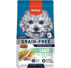 Wanpy Grain Free Complete Food For Puppy – Lamb Recipe 1.5Kg