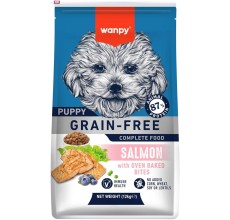 Wanpy Grain Free Complete Food For Puppy – Salmon Recipe 12Kg