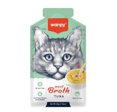 Wanpy Meat Broth Tuna for Cats (50gm) - 1Box