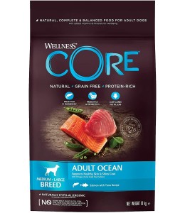 Wellness Core Dog Medium-Large Breed Adult Ocean Salmon with Tuna 1.75Kg