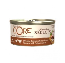 Wellness Core Signature Selects Shredded Chick with Turk Adult Cat 79g