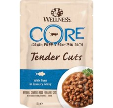 Wellness Core Tender Cuts Tuna In Savoury Gravy Adult Cat 85g