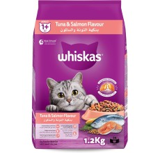Whiskas Adult 1 Year Tuna and Salmon Flavour 1.2Kg