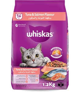 Whiskas Adult 1 Year Tuna and Salmon Flavour 1.2Kg