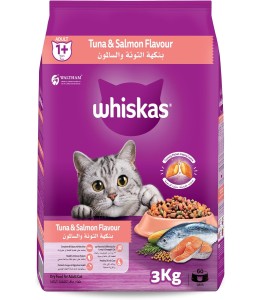 Whiskas Adult 1 year Tuna and Salmon Flavour 3Kg