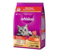 Whiskas Adult Chicken & Salmon Dry Cat Food - 1.1KG