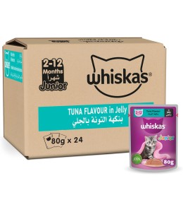 Whiskas Kitten Tuna 80g - Pack of 24