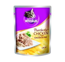 Whiskas Purrfectly Chicken Entrée Wet Cat Food - 85G