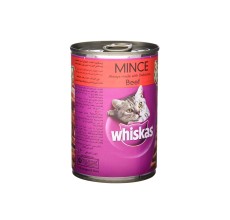 Whiskas Tasty Mince Beef 400G