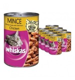 Whiskas Tasty Mince Chicken 400g - Pack of 12