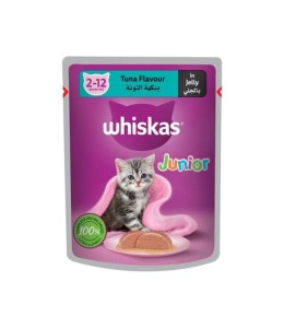 Whiskas Tuna in Jelly Junior Cat Food Pouch (80g)