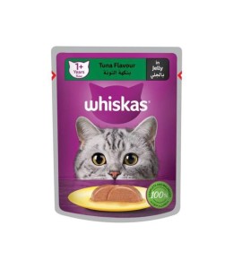 Whiskas Tuna in Jelly Wet Cat Food Pouch (80g)