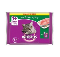 Whiskas Tuna Wet Cat Food - TUNA/4X80G
