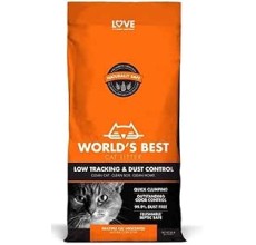 World's Best Cat Litter Advanced Low Tracking Dust Control Unscented 28Lb