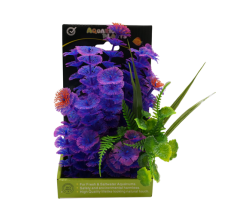 Yusee Aquarium Decorations - Artificial Plant YM-3202 [Height:22cm]