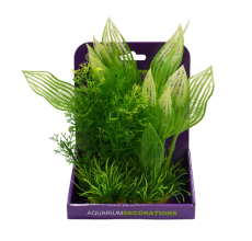 Yusee Aquarium Decorations - Artificial Plant YS-40112 [Height:15cm]