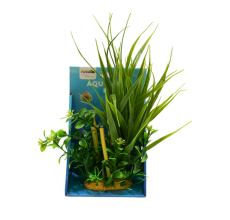 Yusee Aquarium Decorations - Artificial Plant YS-60509 [Height:20cm]