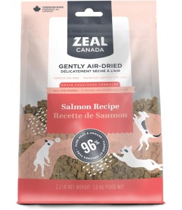 Zeal Canada Gently Air-Dried Salmon  for Dogs - 2.2 lbs / 1Kg