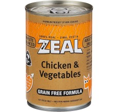 Zeal Chicken & Veg Dog - 390Grm