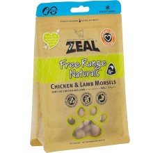 Zeal Free Range Naturals Chicken And Lamb Morsels 100G (Cat)