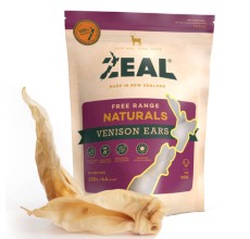 Zeal Free Range Naturals Venison Ears 125g