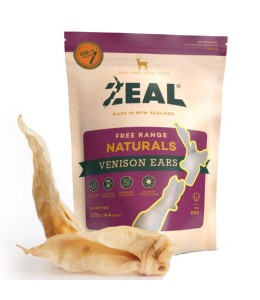 Zeal Free Range Naturals Venison Ears 125g