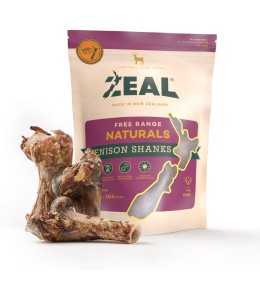 Zeal Free Range Naturals Venison Shanks 2Pcs Dog Treats 300G