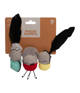 Zee.Cat Finger Puppets Cat Toy