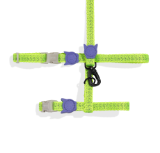 Zee.Cat Nox Lumen Harness & Leash Set