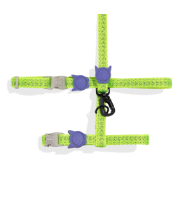 Zee.Cat Nox Lumen Harness & Leash Set