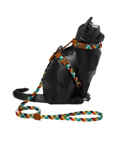 Zee.Cat Phantom Harness & Leash Set