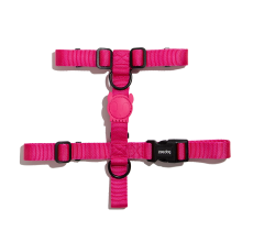 Zee.Dog Pink Led H-Harness Large