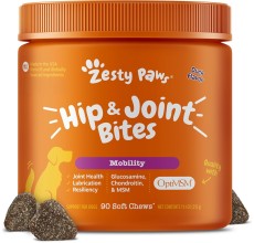 Zesty Paws Hip & Joint Bites – Duck (90 Count)