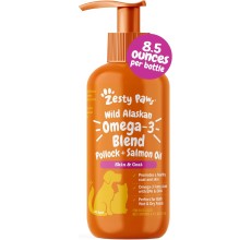 Zesty Paws Wild Alaskan Salmon Oil Formula 8oz