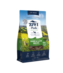 Ziwi Peak Air Dried Tripe & Lamb Dry Dog Food 1Kg