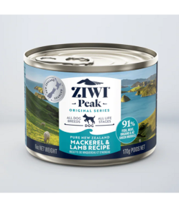 Ziwi Peak Mackerel & Lamb Recipe Wet Dog Food 170g