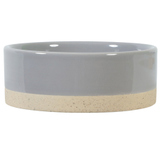 Zolux Olaria Ceramic Pet Bowl Grey 750ml