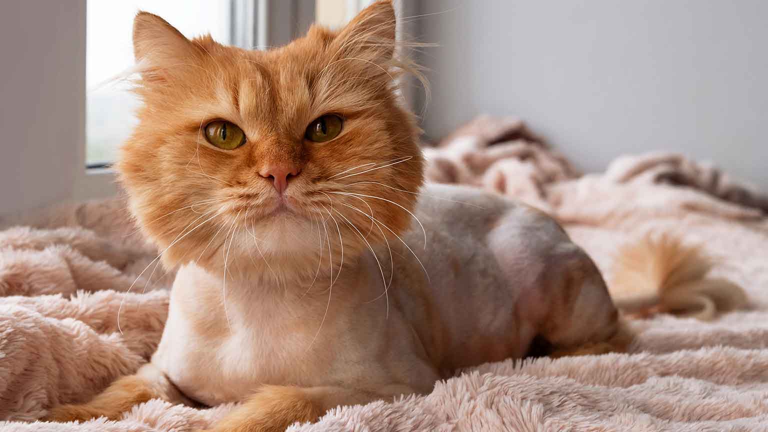 Lion Cut Cat Grooming