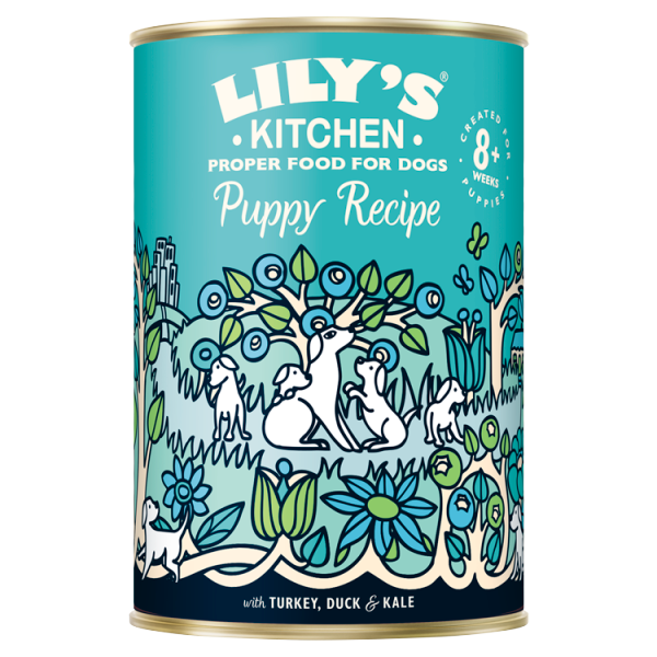 Lily's Kitchen Turkey & Duck Recipe Puppy Food (400g)