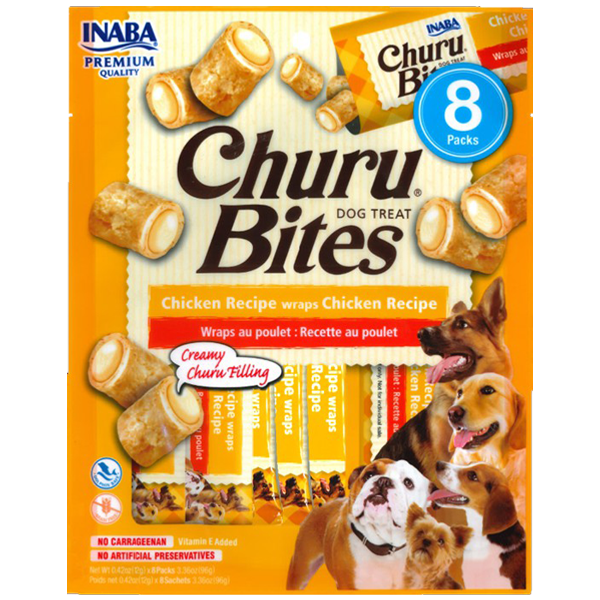 INABA CHURU chicken recipe wraps chicken recipe 96g/8 packs per pack