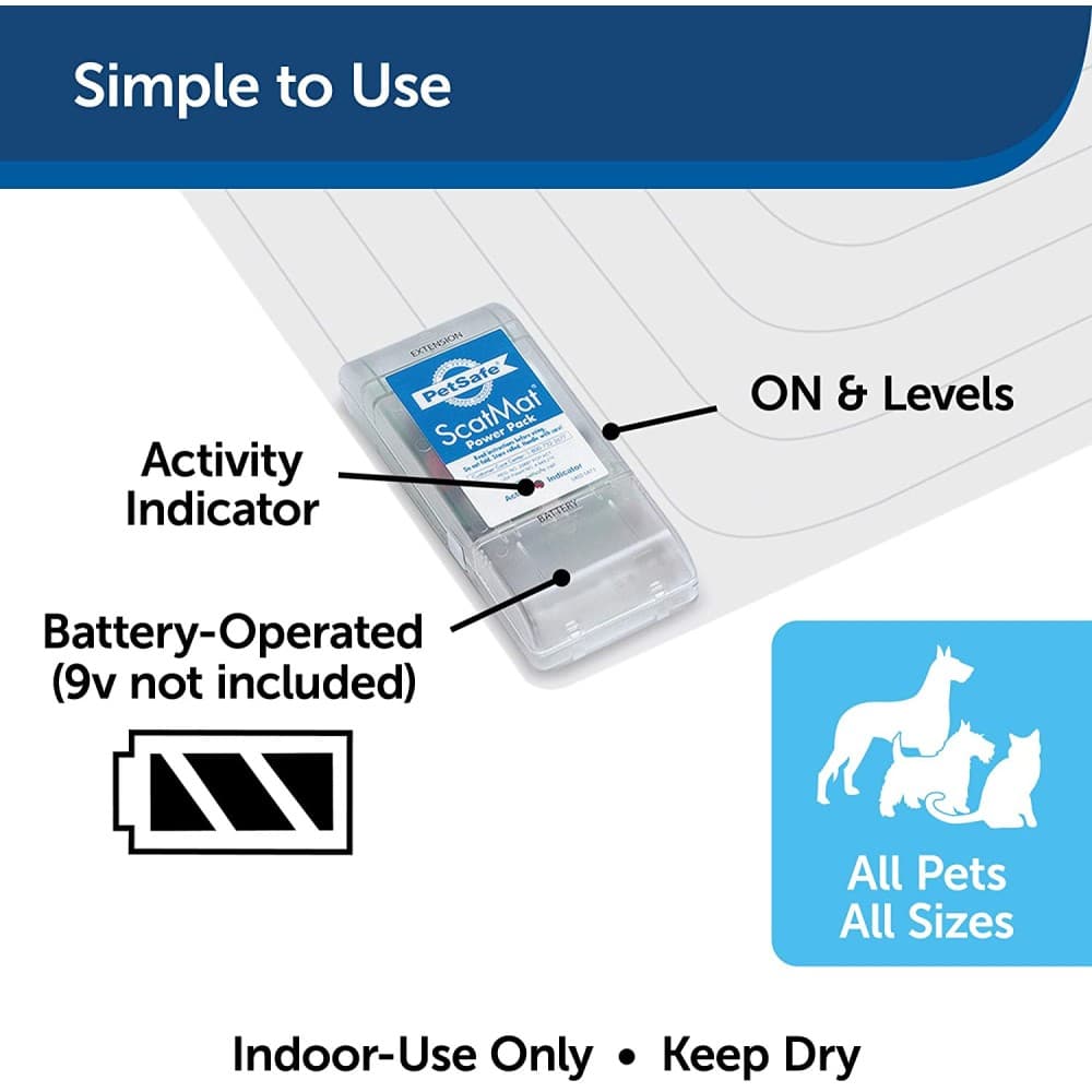 PetSafe® ScatMat® Indoor Training Mat, Medium 76cm x 40cm