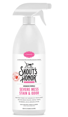 Skouts Honor Stain & Odor Severe Mess Advanced Formula CAT Cleaning 1035ML