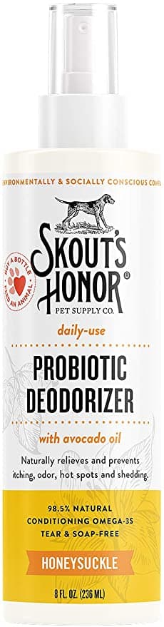 Skouts Honor Probiotic Daily Use Deodorizer Honeysuckle Grooming 30ML
