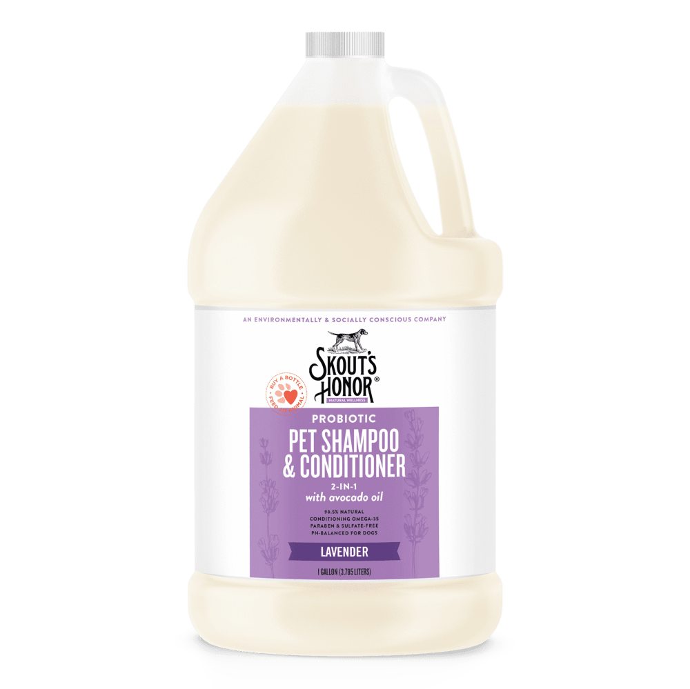 Skouts Honor Probiotic Shampoo Plus Conditioner Lavender Grooming 3800ML