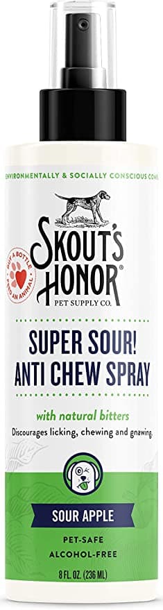 Skouts Honor Super Sour Anti Chew Spray Training Aid 30ML
