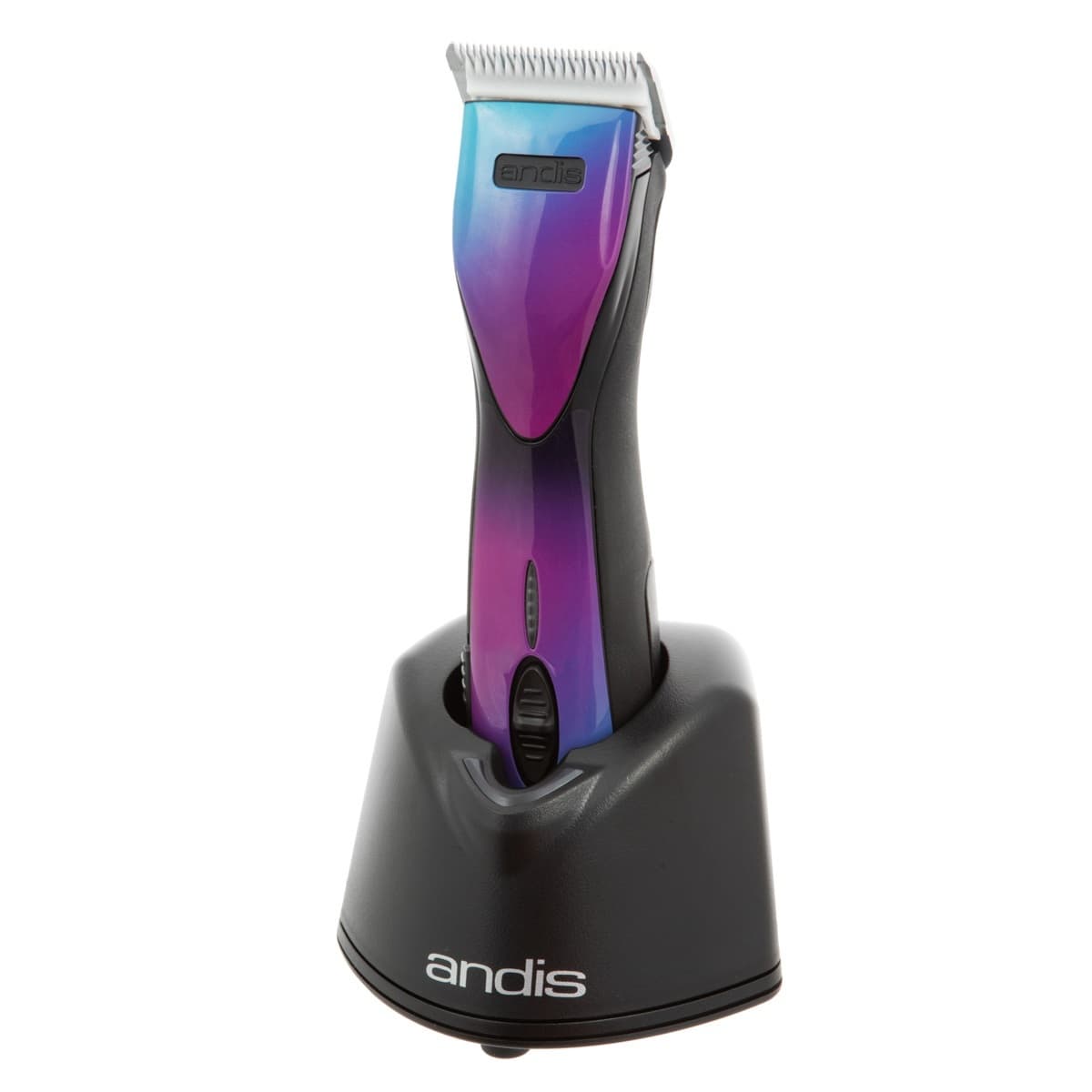 Andis DBLC-2 Pulse ZR  II 5-Speed, Detachable Blade Clipper, Cordless, Lithium Ion Battery - Purple Galaxy (Includes extra battery)