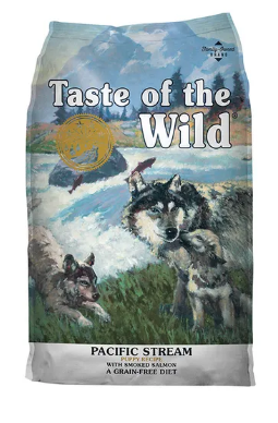 Taste of the Wild Pacific Stream Puppy Recipe with Smoked Salmon 2.27kg