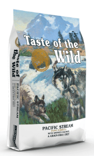 Taste of  the Wild Pacific Stream Puppy Recipe with Smoked Salmon 12.2kg