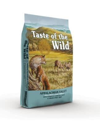 Taste of the Wild Appalachian Valley small breed Canine Recipe with Venison & Garbanzo Beans 2.27kg
